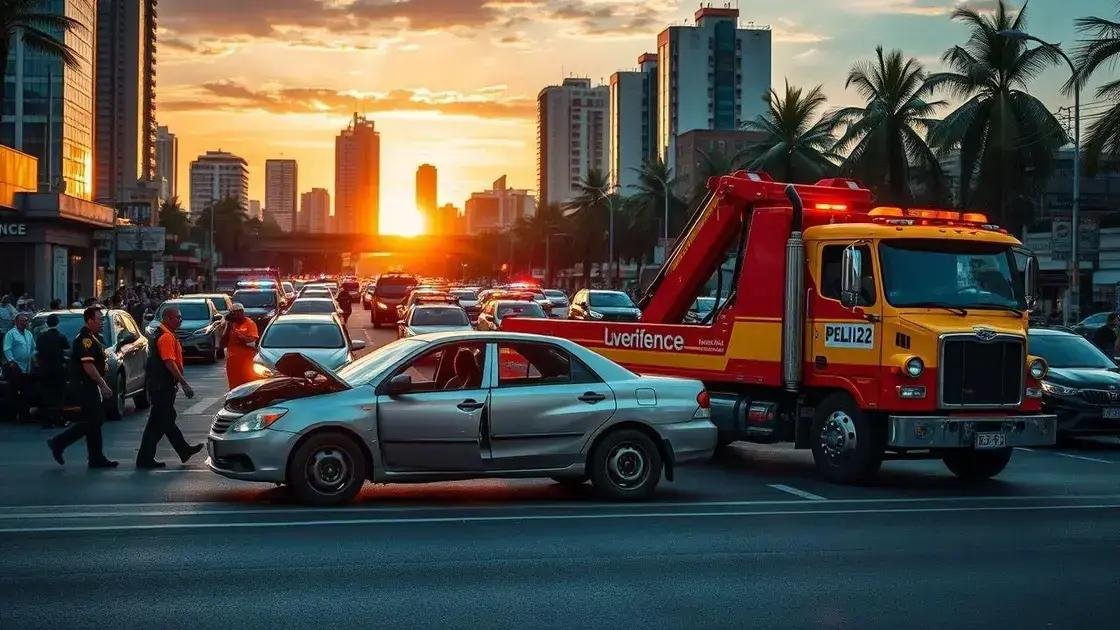 Situações que exigem um guincho imediato